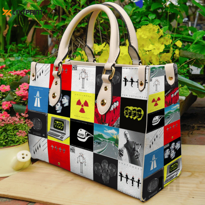 Stylish Kraftwerk Leather Hand Bag Gift For Women'S Day Gift For Women S Day - Chic And Durable 1