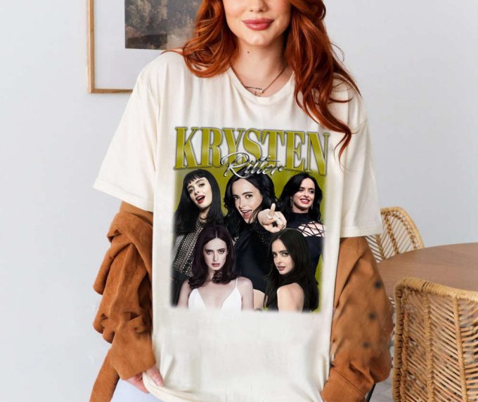 Krysten Ritter T-Shirt, Krysten Ritter Shirt, Krysten Ritter Sweatshirt, Hip Hop Graphic, Unisex Shirt, Bootleg Retro 90'S Fans Gift 2