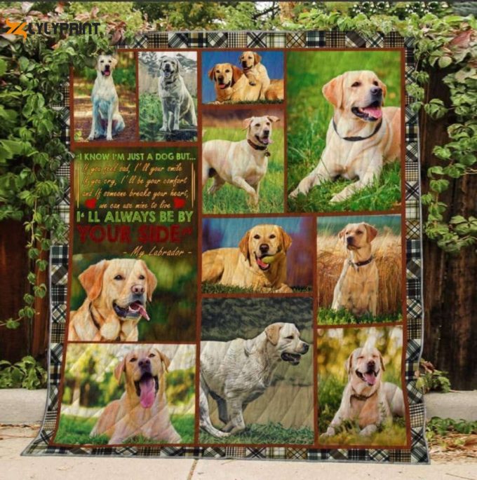 Labrador Retriever A Dog Awesome 3D Customized Quilt 1