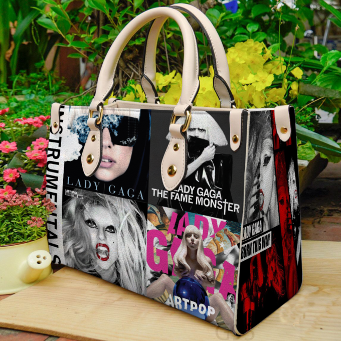 Lady Gaga 2 Leather Handbag 2