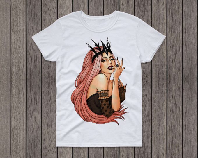 Lady Gaga Shirt, Lady Gaga Vintage Shirt, The Chromatica Ball Tour 2024 Shirt, Lady Gaga Tshirt, Chromatica Ball Tour Shirt, Lady Gaga Tour 2