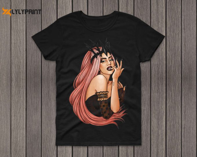 Lady Gaga Shirt, Lady Gaga Vintage Shirt, The Chromatica Ball Tour 2024 Shirt, Lady Gaga Tshirt, Chromatica Ball Tour Shirt, Lady Gaga Tour 1