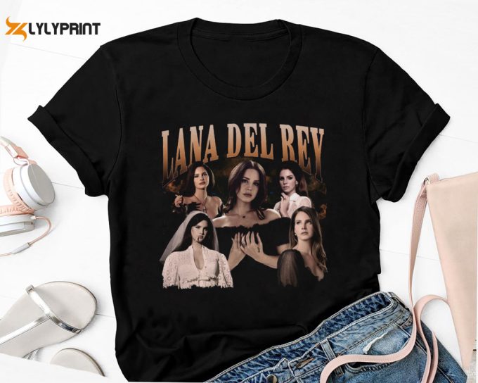 Lana Del Rey Queen T-Shirt, Lana Del Rey Couple Shirt, Lana Del Rey Album Tee, Lana Del Rey Fan Gift Shirt, Lana Del Rey 2024 Tour Shirt 1