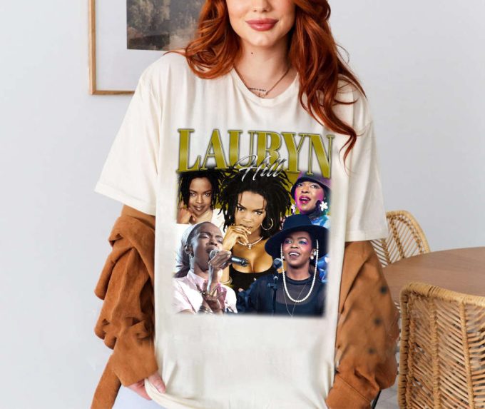 Lauryn Hill T-Shirt, Lauryn Hill Shirt, Lauryn Hill Sweatshirt, Hip Hop Graphic, Unisex Shirt, Bootleg Retro 90'S Fans Gift, Trendy Shirt 2