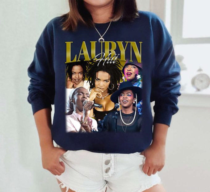 Lauryn Hill T-Shirt, Lauryn Hill Shirt, Lauryn Hill Sweatshirt, Hip Hop Graphic, Unisex Shirt, Bootleg Retro 90'S Fans Gift, Trendy Shirt 4