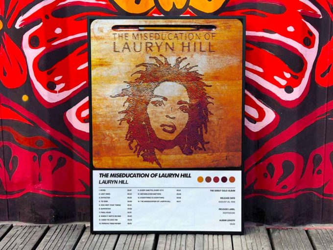 Lauryn Hill &Quot;The Miseducation Of Lauryn Hill&Quot; Album Cover Poster For Home Room Decor #6 2