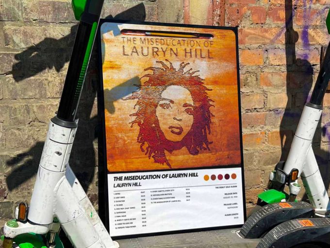 Lauryn Hill &Quot;The Miseducation Of Lauryn Hill&Quot; Album Cover Poster For Home Room Decor #6 3