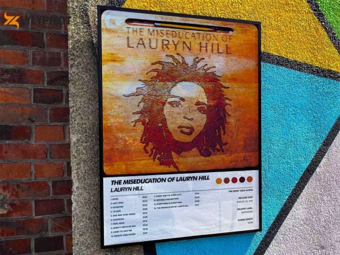 Lauryn Hill &Amp;Quot;The Miseducation Of Lauryn Hill&Amp;Quot; Album Cover Poster For Home Room Decor #6 1