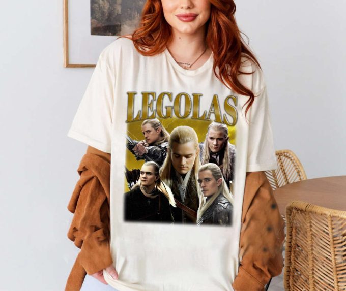 Legolas T-Shirt, Legolas Shirt, Legolas Sweatshirt, Hip Hop Graphic, Unisex Shirt, Bootleg Retro 90'S Fans Gift, Trendy Shirt 2