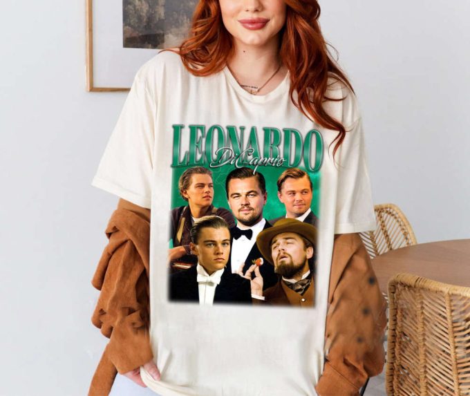 Leonardo Dicaprio T-Shirt, Leonardo Dicaprio Shirt, Leonardo Dicaprio Sweatshirt, Hip Hop Graphic, Unisex Shirt 2