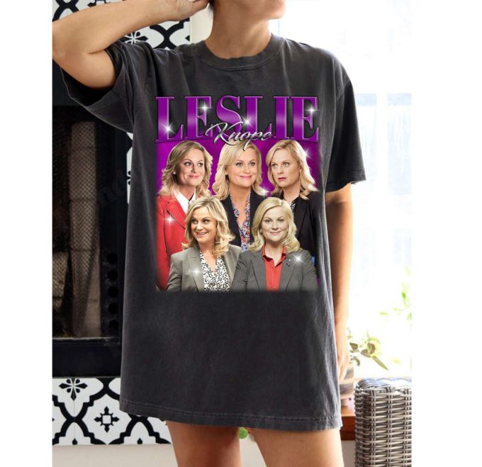 Leslie Knope T-Shirt: Famous Super Star Unisex Tee &Amp; Sweater 2