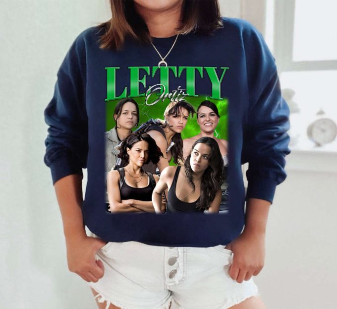 Letty Ortiz T-Shirt, Letty Ortiz Shirt, Letty Ortiz Sweatshirt, Hip Hop Graphic, Unisex Shirt, Bootleg Retro 90'S Fans Gift, Trendy Shirt 4