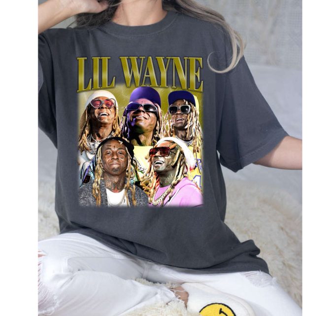 Lil Wayne T-Shirt, Lil Wayne Shirt, Lil Wayne Sweatshirt, Hip Hop Graphic, Unisex Shirt, Bootleg Retro 90'S Fans Gift, Trendy Shirt 3