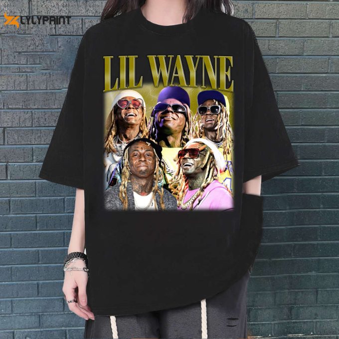 Lil Wayne T-Shirt, Lil Wayne Shirt, Lil Wayne Sweatshirt, Hip Hop Graphic, Unisex Shirt, Bootleg Retro 90'S Fans Gift, Trendy Shirt 1
