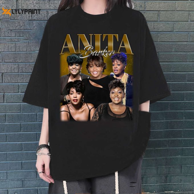 Limited Anita Barker Shirt, Vintage Anita Barker Shirt, Hip Hop Graphic Unisex Hoodie, Bootleg Retro 90'S Fans Gift, Retro Shirt, Trendy Tee 1