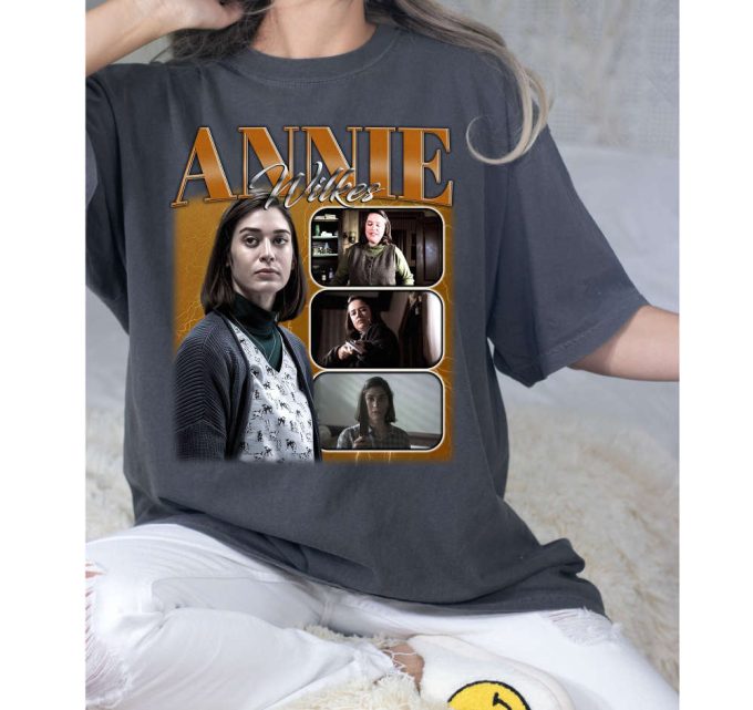 Limited Annie Wilkes Shirt, Vintage Annie Wilkes Shirt, Hip Hop Graphic Unisex Hoodie, Bootleg Retro 90'S Fans Gift, Retro Shirt, Trendy Tee 2