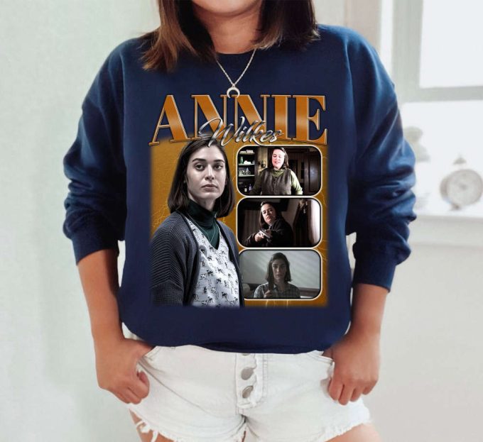Limited Annie Wilkes Shirt, Vintage Annie Wilkes Shirt, Hip Hop Graphic Unisex Hoodie, Bootleg Retro 90'S Fans Gift, Retro Shirt, Trendy Tee 5