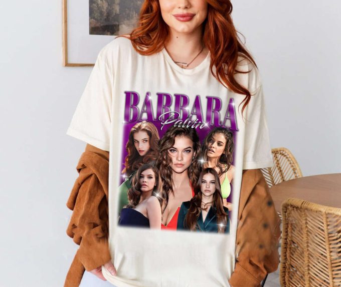 Limited Barbara Palvin Shirt, Vintage Barbara Palvin T-Shirt, Hip Hop Graphic Unisex Hoodie, Bootleg Retro 90'S Fans Gift, Trendy Shirt 4