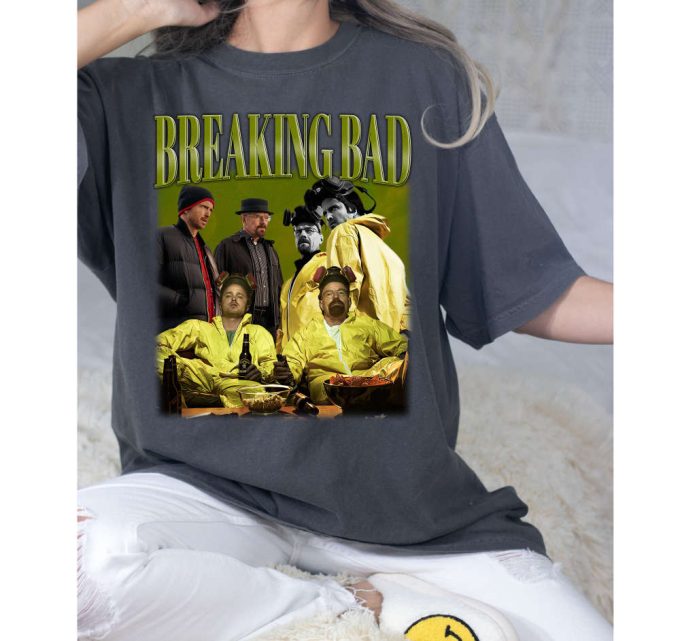 Limited Breaking Bad Shirt, Vintage Breaking Bad T-Shirt, Hip Hop Graphic Unisex Hoodie, Bootleg Retro 90'S Fans Gift, Trendy Shirt 2