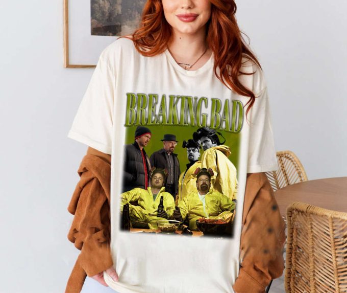 Limited Breaking Bad Shirt, Vintage Breaking Bad T-Shirt, Hip Hop Graphic Unisex Hoodie, Bootleg Retro 90'S Fans Gift, Trendy Shirt 4