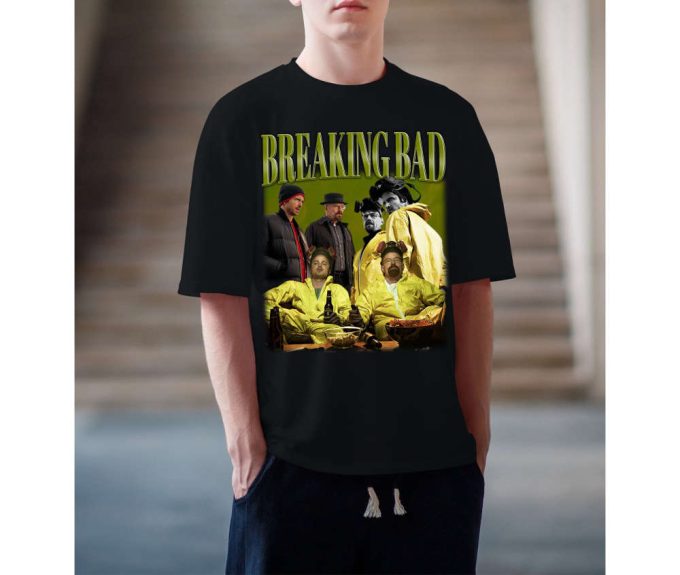 Limited Breaking Bad Shirt, Vintage Breaking Bad T-Shirt, Hip Hop Graphic Unisex Hoodie, Bootleg Retro 90'S Fans Gift, Trendy Shirt 3