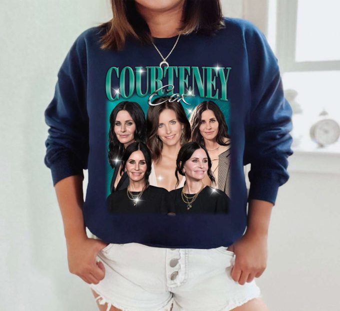 Limited Courteney Cox Shirt, Vintage Courteney Cox Shirt, Hip Hop Graphic Unisex Hoodie, Bootleg Retro 90'S Fans, Retro Shirt, Trendy Shirt 5