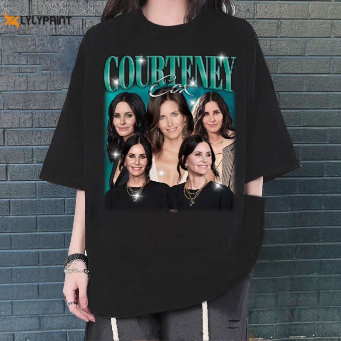 Limited Courteney Cox Shirt, Vintage Courteney Cox Shirt, Hip Hop Graphic Unisex Hoodie, Bootleg Retro 90'S Fans, Retro Shirt, Trendy Shirt 1