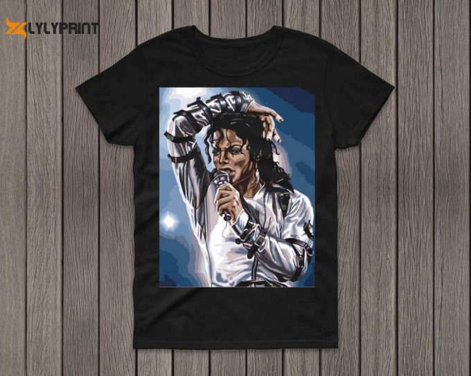 Limited Michael Jackson Shirt, Pop Icon T-Shirt, Music Lover Gift Tee, Retro Tee, Vintage Style, Classic Rock Tee, Bootleg T-Shirt