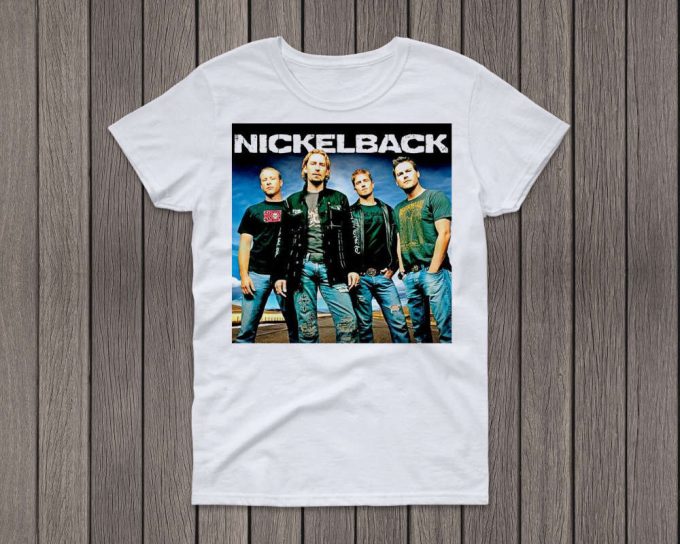Limited Nickleback Band Shirt, Nickleback Tshirt, Classic 90S Graphic Tee, Vintage Bootleg, Nickelback Shirt Nickelback Made In Usa Dark 2