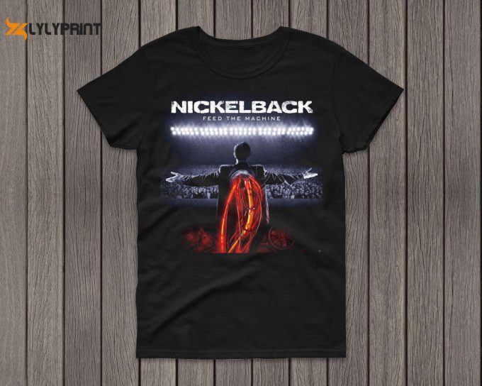 Limited Nickleback Band Shirt, Nickleback Tshirt, Classic 90S Graphic Tee, Vintage Bootleg, Nickelback Shirt Nickelback Made In Usa Dark