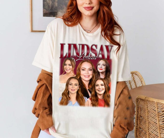 Lindsay Lohan T-Shirt, Lindsay Lohan Shirt, Lindsay Lohan Sweatshirt, Hip Hop Graphic, Unisex Shirt, Bootleg Retro 90'S Fans Gift 2