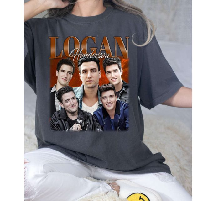 Logan Henderson T-Shirt, Logan Henderson Shirt, Logan Henderson Sweatshirt, Hip Hop Graphic, Unisex Shirt, Bootleg Retro 90'S Fans Gift 3