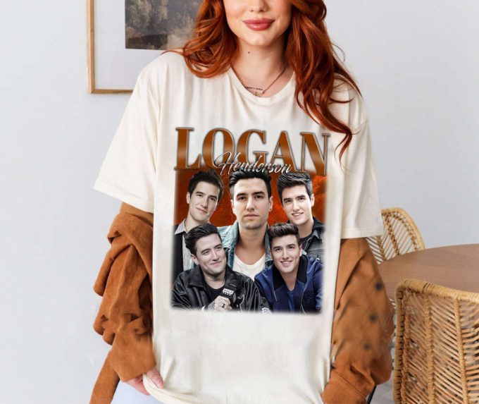 Logan Henderson T-Shirt, Logan Henderson Shirt, Logan Henderson Sweatshirt, Hip Hop Graphic, Unisex Shirt, Bootleg Retro 90'S Fans Gift 2