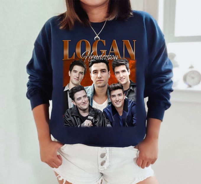 Logan Henderson T-Shirt, Logan Henderson Shirt, Logan Henderson Sweatshirt, Hip Hop Graphic, Unisex Shirt, Bootleg Retro 90'S Fans Gift 4