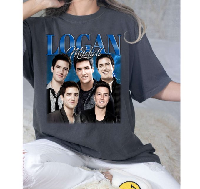 Logan Mitchell T-Shirt, Logan Mitchell Shirt, Logan Mitchell Sweatshirt, Hip Hop Graphic, Unisex Shirt, Bootleg Retro 90'S Fans Gift 3