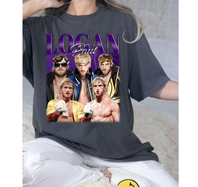 Logan Paul T-Shirt, Logan Paul Shirt, Logan Paul Sweatshirt, Hip Hop Graphic, Unisex Shirt, Bootleg Retro 90'S Fans Gift, Trendy Shirt 3
