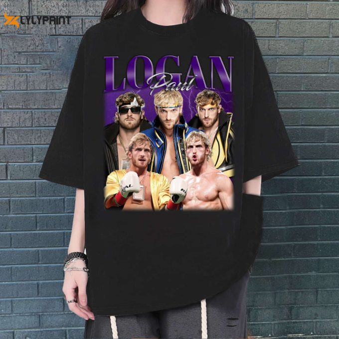 Logan Paul T-Shirt, Logan Paul Shirt, Logan Paul Sweatshirt, Hip Hop Graphic, Unisex Shirt, Bootleg Retro 90'S Fans Gift, Trendy Shirt 1