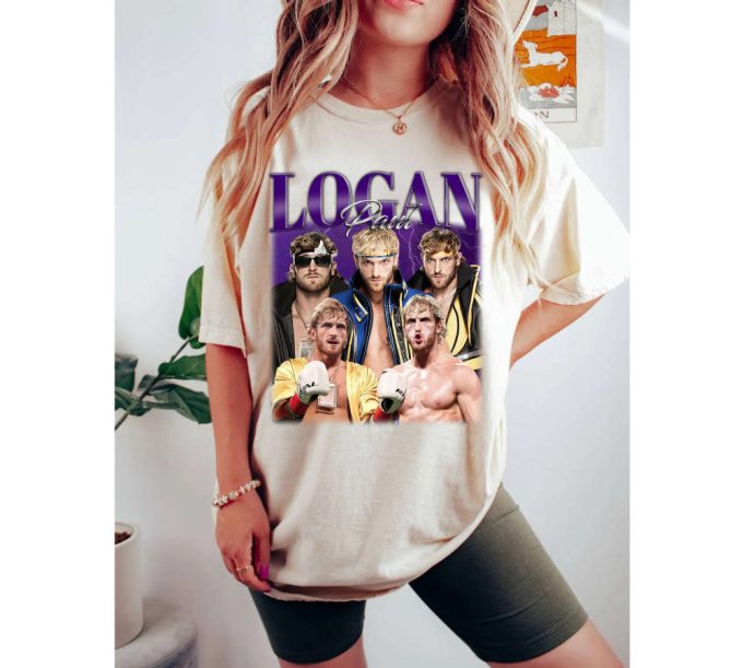 Logan Paul T-Shirt Collection: Famous Movie College Tee &Amp; Sweater Unisex Shirt 3