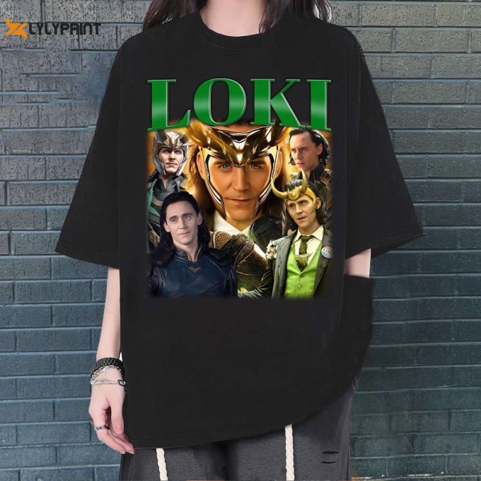 Loki T-Shirt, Loki Shirt, Loki Sweatshirt, Hip Hop Graphic, Unisex Shirt, Bootleg Retro 90'S Fans Gift, Trendy Shirt 1