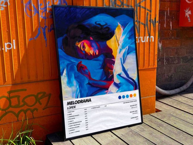 Lorde &Quot;Melodrama&Quot; Album Cover Poster For Home Room Decor #6 3