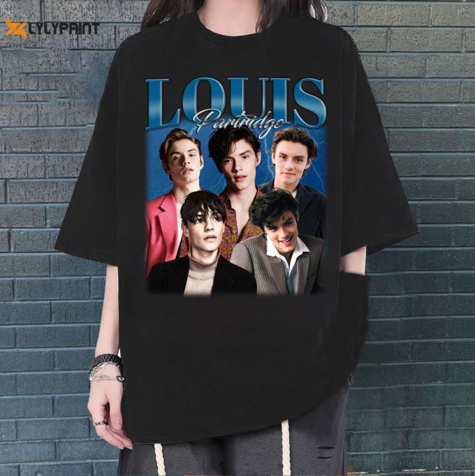 Louis Partridge T-Shirt, Louis Partridge Tees, Louis Partridge Sweatshirt, Hip Hop Graphic, Trendy T-Shirt, Unisex Shirt, Retro Shirt 1