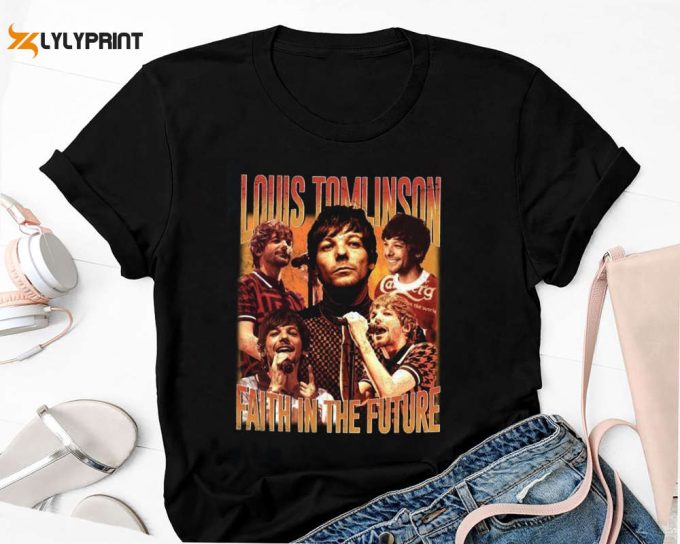 Louis Tomlinson Fan Shirt, Louis Tomlinson Faith In The Future World Tour 2024 Shirt, Louis Tomlinson Merch, 90S Vintage Shirt, Louis Shirt 1