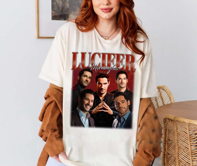 Lucifer Morningstar T-Shirt, Lucifer Morningstar Tees, Lucifer Morningstar Sweatshirt, Hip Hop Graphic, Trendy T-Shirt, Unisex Shirt 2