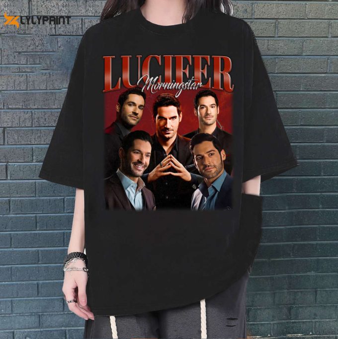 Lucifer Morningstar T-Shirt, Lucifer Morningstar Tees, Lucifer Morningstar Sweatshirt, Hip Hop Graphic, Trendy T-Shirt, Unisex Shirt 1