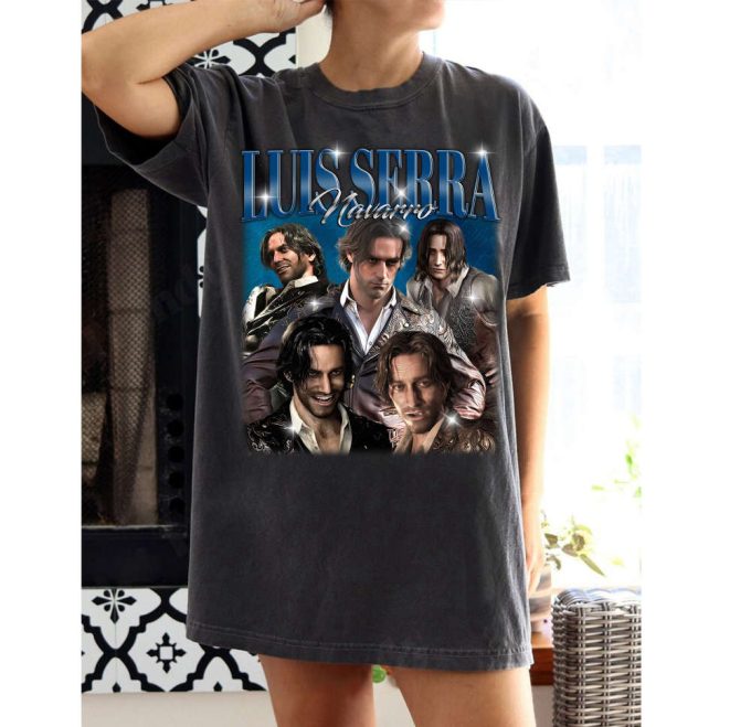 Luis Serra Navarro T-Shirt: Stylish Unisex Sweater For College With Unique Design 2