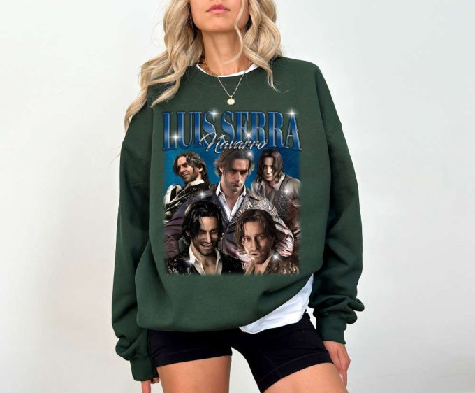 Luis Serra Navarro T-Shirt: Stylish Unisex Sweater For College With Unique Design 4