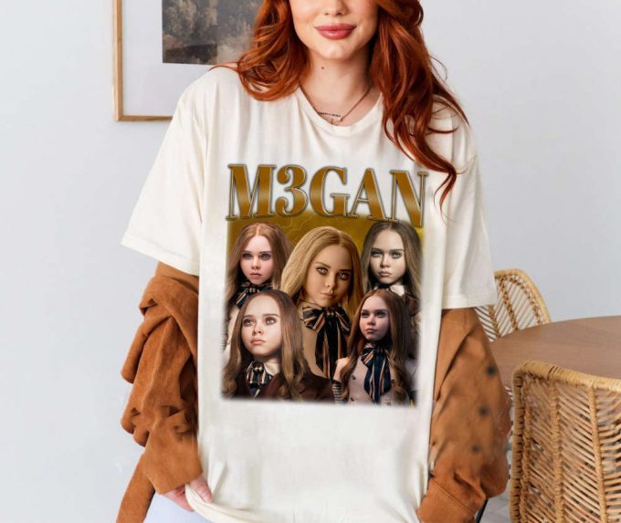 M3Gan T-Shirt, M3Gan Tees, M3Gan Sweatshirt, Hip Hop Graphic, Trendy T-Shirt, Unisex Shirt, Retro Shirt, Home Art, Home Decor 2