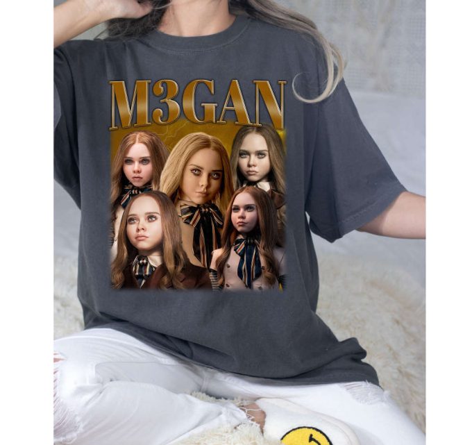 M3Gan T-Shirt, M3Gan Tees, M3Gan Sweatshirt, Hip Hop Graphic, Trendy T-Shirt, Unisex Shirt, Retro Shirt, Home Art, Home Decor 3