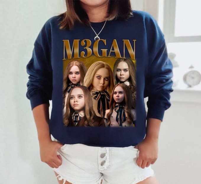 M3Gan T-Shirt, M3Gan Tees, M3Gan Sweatshirt, Hip Hop Graphic, Trendy T-Shirt, Unisex Shirt, Retro Shirt, Home Art, Home Decor 4