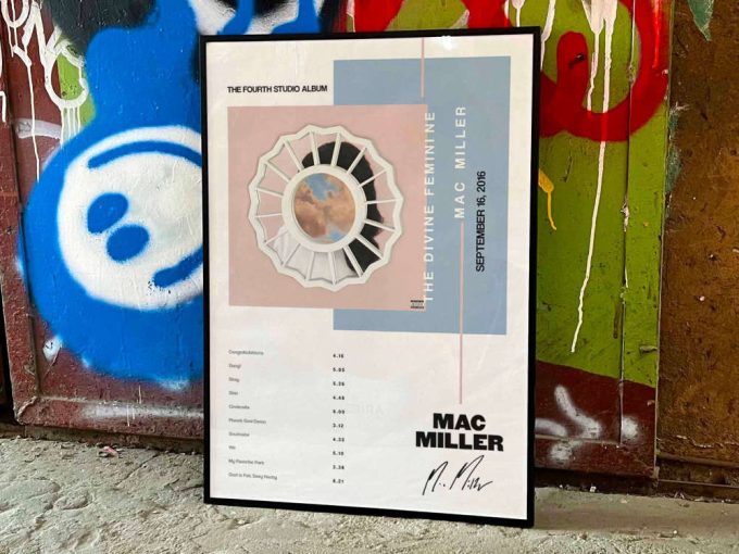 Mac Miller &Quot;The Divine Feminine&Quot; Album Cover Poster For Home Room Decor #3 3